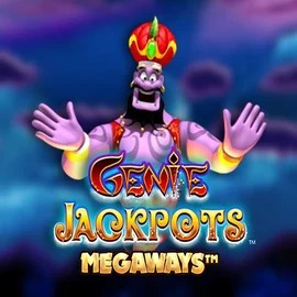 Genie Jackpots Megaways online game logo by Blueprint Gaming on safecasinonz.co.nz