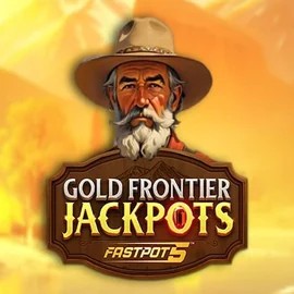 Gold Frontier Jackpots FastPot5 online game logo by Yggdrasil on safecasinonz.co.nz