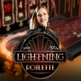 Lightning Roulette slot visual from Evolution available on safecasinonz.co.nz