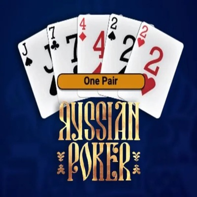Russian Poker slot visual from OneTouch Games available on safecasinonz.co.nz