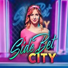 Side Bet City slot logo by Evolution at Safe Casino